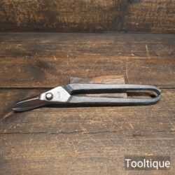 Vintage Gilbow Sheffield Heavy Duty 11” Long Tin Snips - Sharpened