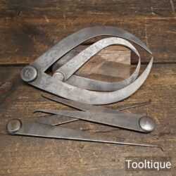 4 No: Vintage Inside & Outside Callipers - Good Condition