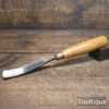 Vintage 13/16” Herring Bros Curved Gouge Woodcarving Chisel - Refurbished