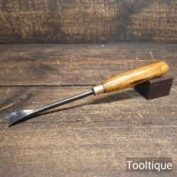 Scarce Vintage 15/16” W&P S.J Addis Bent Back Spoon Gouge Woodcarving Chisel