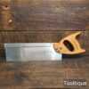 Vintage Spear & Jackson 12” Steel Back Crosscut Saw 12 TPI - Sharpened