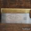 Vintage 8” Sanderson Newbould PAX Brass Back Dovetail Saw 15 TPI - Sharpened