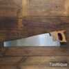 Vintage Henry Disston Canadian 24” Cross Cut Saw 7 TPI - Fully Refurbished Sharpened