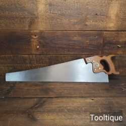 Vintage 1950’s Spear & Jackson 26” Rip Saw 5 TPI - Fully Refurbished Sharpened
