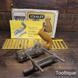 Vintage Stanley No: 13-050 Combination Plough Plane - Good Condition