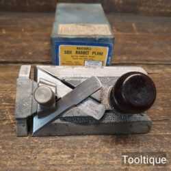 Vintage Boxed Record No: 2506 Side Rabbet Plane - Refurbished Ready To Use