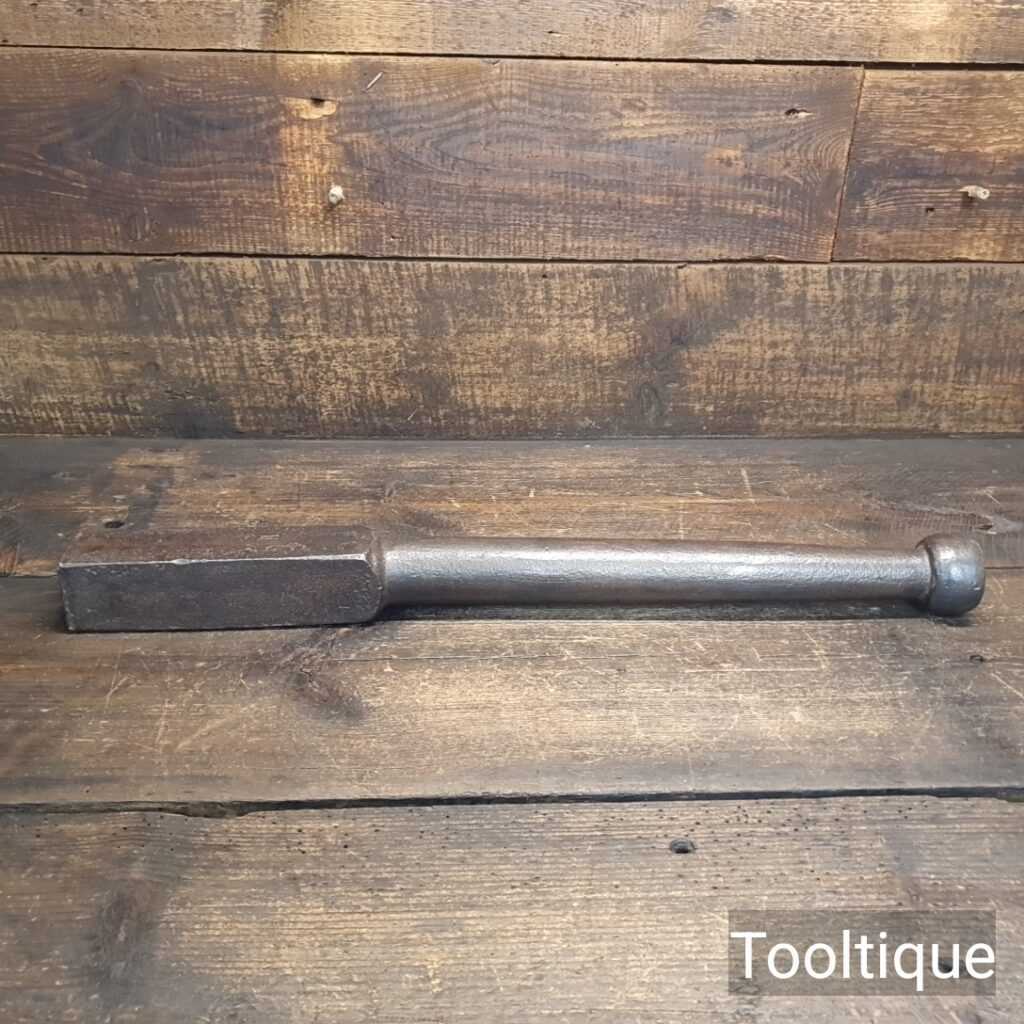 Large Vintage Blacksmiths 23” Long Cast Steel Anvil Stake - Good/Fair Condition.