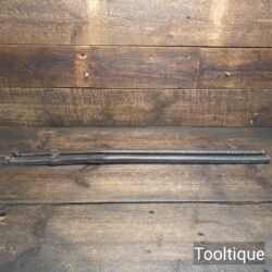 2 No: Vintage Blacksmiths cast steel levering bars - Good/Fair Condition