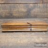 Antique Late 18th Century Gabriel No: 5 Beechwood Ovolo Moulding Plane