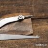 Vintage Moore & Wright Dog Leg Silver Steel Callipers - Good Condition