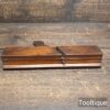 Antique Nelson 5/8” Beechwood Ovolo Moulding Plane - Good Condition