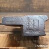 Antique Nelson 5/8” Beechwood Ovolo Moulding Plane - Good Condition