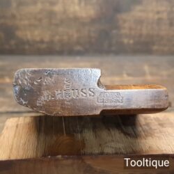 Antique Late 18th C John Green Round or Hollowing Moulding Plane - Good Condition