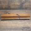 Vintage Fisher Cheltenham No: 14 Hollow or Rounding Beechwood Moulding Plane