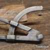 Antique Cast Steel Square Leg Dividers - Fully Refurbished Ready To Use