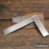 Vintage 4” Moore & Wright 400 Precision Engineering Square - Good Condition