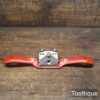 Vintage Record 051 Curved Sole Adjustable Spokeshave - Fully Refurbished