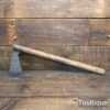 Antique French Alee No: 2 Hand Axe Rustic Handle - Refurbished Ready To Use