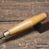 Vintage 3/8” Cast Steel Spoon Gouge Woodcarving Chisel - Refurbished