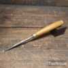 Vintage I. Sorby 1/4” Bevel Edge Chisel Boxwood Handle - Fully Refurbished