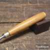 Vintage I. Sorby 1/4” Bevel Edge Chisel Boxwood Handle - Fully Refurbished