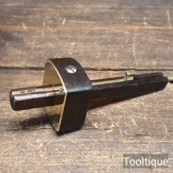 Vintage Rosewood & Brass Mortice Gauge - Refurbished Ready To Use