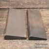 2 No: Vintage India Slip Sharpening Stones - Good Condition