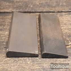 2 No: Vintage India Slip Sharpening Stones - Good Condition