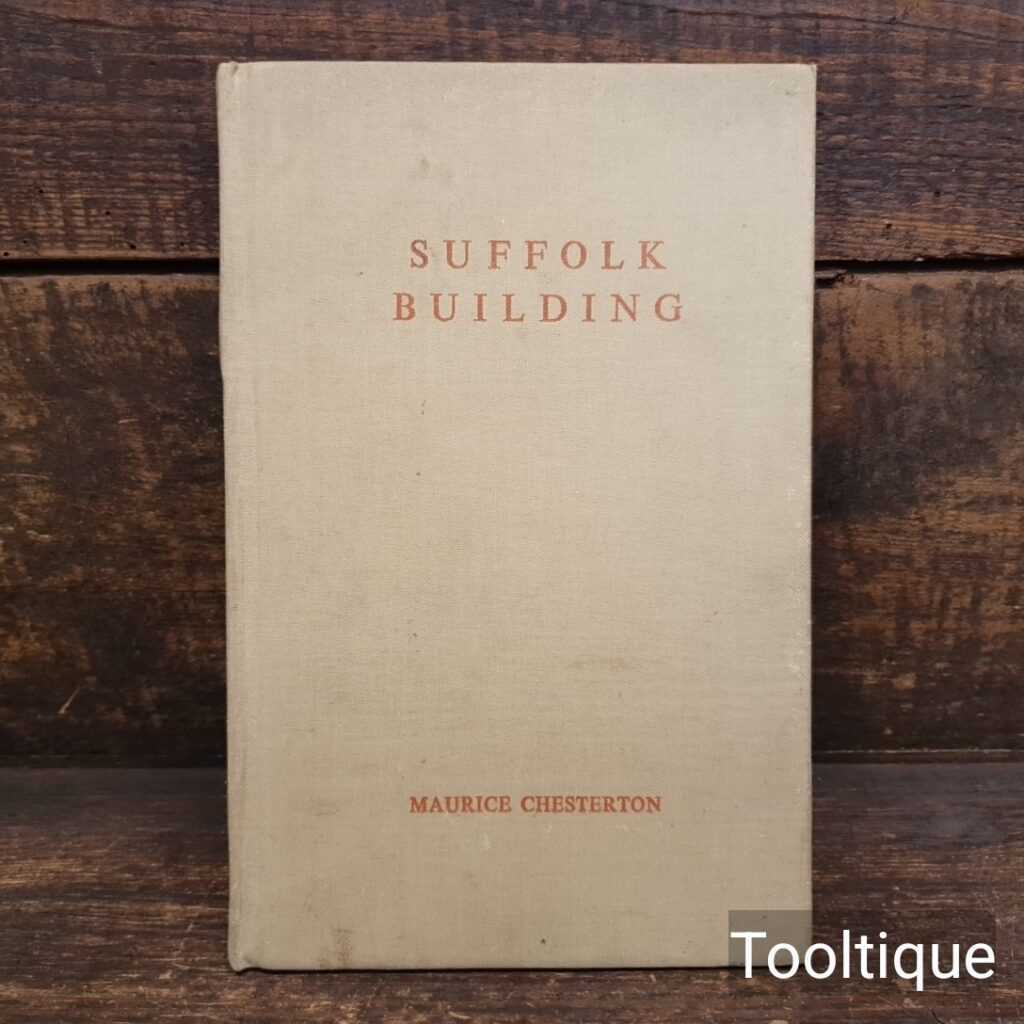 Vintage Suffolk Building Hardback Book by Maurice Chesterton