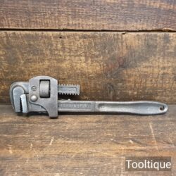 Vintage 14” Garrington Blackbird Pipe Wrench - Refurbished Ready To Use