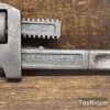 Vintage 14” Garrington Blackbird Pipe Wrench - Refurbished Ready To Use