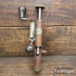 Rare Antique 12 Gauge Jefferies Norwich Upright Rammer & Roll Turnover Tool Rare Antique 12 Gauge Jefferies Norwich Upright Rammer & Roll Turnover Tool