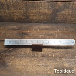 12” Vintage Chesterman Patternmakers Expansion Ruler - Good Condition