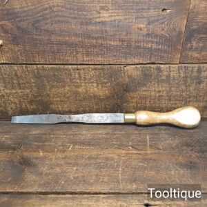 Vintage 19” Footprint Sheffield Turnscrew Screwdriver 1953 Broad Arrow AM Vintage 19” Footprint Sheffield Turnscrew Screwdriver 1953 Broad Arrow AM