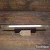 Vintage 12” Rabone Chesterman Slimline No: 28A Imperial Steel Ruler - Good Condition