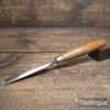 Vintage I. Sorby 5/8” Bevel Edged Chisel Ashwood Handle - Refurbished