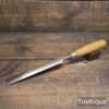 Vintage Marples Shamrock 31/32” Bevel Edged Paring Chisel - Refurbished