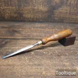 Vintage R. Sorby 5/8” Bevel Edged Chisel Ashwood Handle - Refurbished