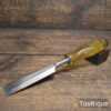 Vintage Marples Shamrock M373 Shatterproof 1 3/16” Bevel Edged Chisel - Refurbished