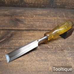 Vintage Marples Shamrock M373 Shatterproof 1 3/16” Bevel Edged Chisel - Refurbished