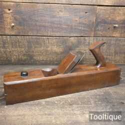 Vintage John Hall 17” Jack Plane Ebony Strike Button - Fully Refurbished