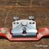 Vintage Record No: 0151A Adjustable Flat Soled Spokeshave - Refurbished
