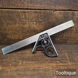 Vintage I.D. Smallwood Cast Steel Adjustable Set Square - Refurbished