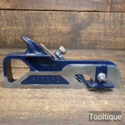Scarce Vintage Record No: 712 Skew Mouth Rabbet Plane - Fully Refurbished