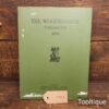 The Woodworker Vol: LIV 1950 Hardback Vintage Book - Good Condition