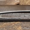 Vintage 7” Footprint No: T900 Thumb Tun Pattern Pipe Wrench - Good Condition