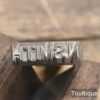 Vintage Craftsman’s Cast Steel Name Stamp N. Smith - Good Condition