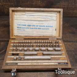 Vintage Coventry Gauge Ltd Set Of Block Gauges - Good Condition
