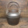 Vintage No: 3 Puch & Co. Cast Steel Glue Pot - Cleaned Ready For Use