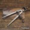  Vintage 5” Engineers Sheffield Silver Steel Dividers - Good Condition
